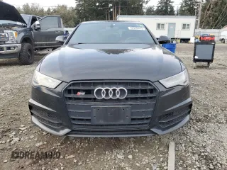 2016 Audi S6 Premium Plus with VIN WAUF2AFCXGN183025, listed as a Copart auction lot 42998675 with 84,100 mi miles and Salvage Title. Bid and sale history available at carsss.com. Image 5.
