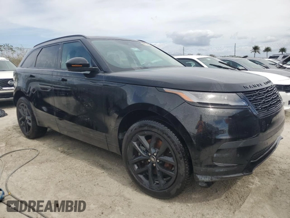 2024 Land Rover Range Rover Velar S with VIN SALYJ2EX4RA385399, listed as a Copart auction lot 75403704 with Not Provided miles and Non Repairable. Bid and sale history available at DreamBid. Image 4.