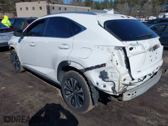 2018 Lexus NX with VIN JTJBARBZXJ2150996, listed as a IAAI auction lot 41665840 with 122,181 mi miles. Bid and sale history available at carsss.com. Image 3.