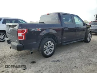 2018 Ford F-150 XL with VIN 1FTEW1CP2JKF67447, listed as a Copart auction lot 49094525 with 159,975 mi miles and Salvage Title. Bid and sale history available at carsss.com. Image 3.
