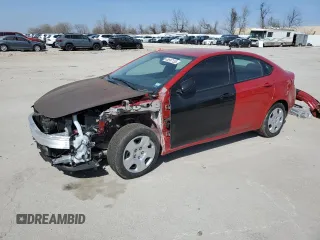 2013 Dodge Dart Aero z VIN 1C3CDFAH2DD215746, wystawiony jako Copart lot #48587135 z przebiegiem 34 508 mil mil oraz Czysty tytuł • Clean title. Historia ofert i sprzedaży dostępna na DreamBid. Obrazek 1.