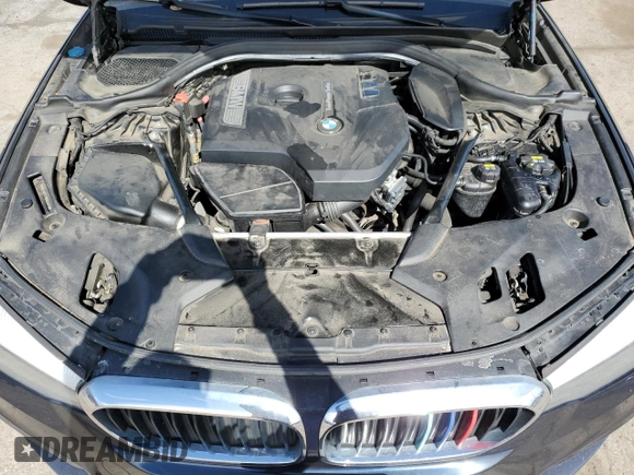 2017 BMW 5 Series 530i xDrive with VIN WBAJA7C31HG903970, listed as a Copart auction lot 48698485 with 157,934 mi miles and Clean Title. Bid and sale history available at carsss.com. Image 11.
