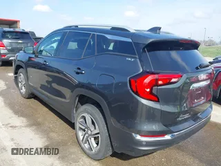 2019 GMC Terrain SLT with VIN 3GKALPEV5KL164461, listed as a IAAI auction lot 41913085 with 108,532 mi miles. Bid and sale history available at carsss.com. Image 3.