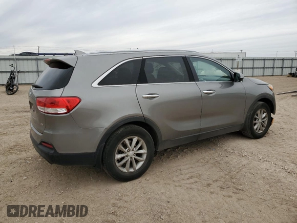 2016 Kia Sorento LX with VIN 5XYPG4A33GG137500, listed as a Copart auction lot 45291405 with 97,893 mi miles and Salvage Title. Bid and sale history available at DreamBid. Image 3.