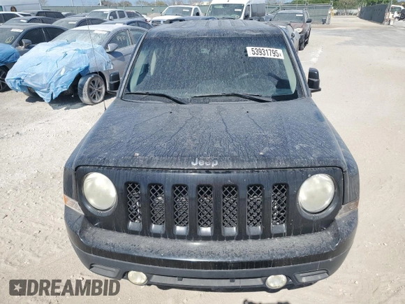 2013 Jeep Patriot Sport with VIN 1C4NJPBA9DD235044, listed as a Copart auction lot 53931795 with 114,326 mi miles and Clean Title. Bid and sale history available at carsss.com. Image 5.