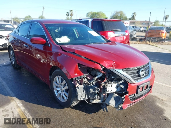 2016 Nissan Altima SR with VIN 1N4AL3AP0GC287167, listed as a IAAI auction lot 41857320 with 135,618 mi miles and . Bid and sale history available at carsss.com. Image 1.