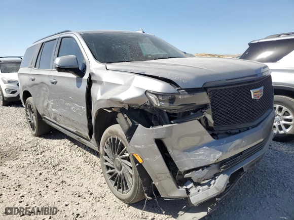 2021 Cadillac Escalade Sport Platinum with VIN 1GYS4GKL0MR326986, listed as a Copart auction lot 72962774 with 66,619 mi miles and Salvage Title. Bid and sale history available at carsss.com. Image 4.
