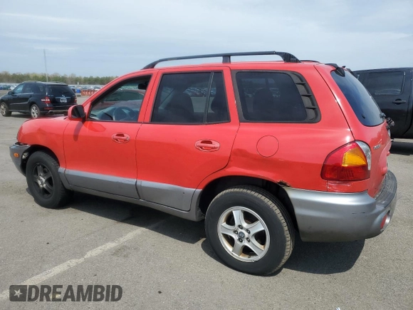 2003 Hyundai Santa Fe GLS z VIN KM8SC13D83U498381, wystawiony jako Copart lot #55393305 z przebiegiem 140 852 mil mil oraz Szkoda całkowita • Salvage title. Historia ofert i sprzedaży dostępna na DreamBid. Obrazek 2.