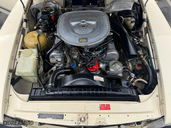 1981 Mercedes-Benz 380 Series 380SL with VIN WDBBA45A3BB004449, listed as a Copart auction lot 84326604 with NaN miles and Clean Title. Bid and sale history available at carsss.com. Image 7.
