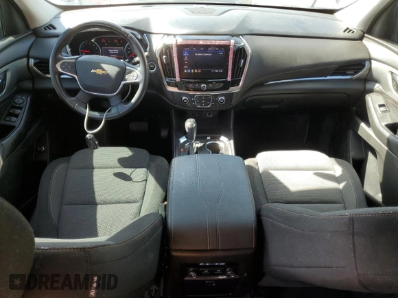 2020 Chevrolet Traverse LT Cloth with VIN 1GNERGKW8LJ282450, listed as a Copart auction lot 73414484 with 56,264 mi miles and Salvage title. Bid and sale history available at DreamBid. Image 8.