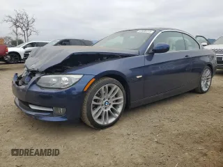 2012 BMW 3 Series 335i with VIN WBADX7C53CE828626, listed as a Copart auction lot 42836415 with 57,122 mi miles and Salvage title. Bid and sale history available at DreamBid. Image 1.