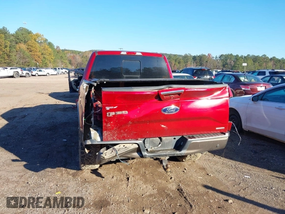 2016 Ford F-150 XLT with VIN 1FTEW1EF9GFB09751, listed as a IAAI auction lot 40970801 with 160,900 mi miles. Bid and sale history available at carsss.com. Image 16.