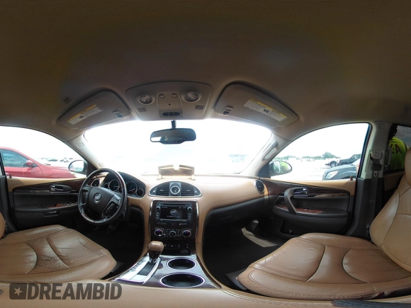 2014 Buick Enclave Leather with VIN 5GAKRBKD8EJ243603, listed as a IAAI auction lot 42159022 with 215,773 mi miles and . Bid and sale history available at carsss.com. Image 18.