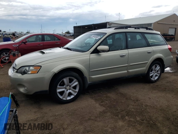2005 Subaru Legacy Outback XT Limited with VIN 4S4BP67C254373205, listed as a Copart auction lot 58446965 with 114,300 mi miles and Clean title. Bid and sale history available at DreamBid. Image 1.