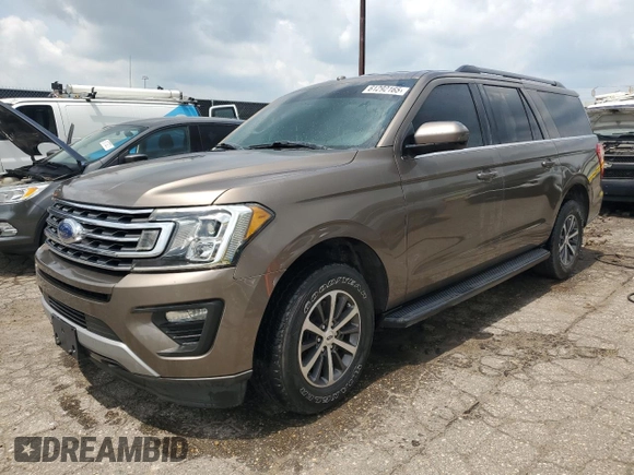 2019 Ford Expedition Max XLT with VIN 1FMJK1JT5KEA59396, listed as a Copart auction lot 61292165 with 121,800 mi miles and Clean title. Bid and sale history available at DreamBid. Image 1.