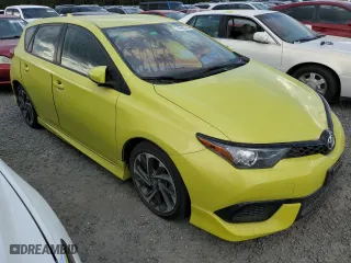 2018 Toyota Corolla iM with VIN JTNKARJE6JJ572038, listed as a Copart auction lot 74560394 with 0 mi miles and Non Repairable. Bid and sale history available at carsss.com. Image 4.