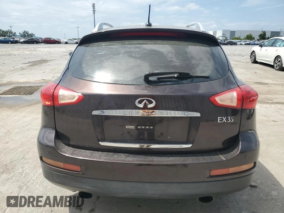 2008 Infiniti EX Journey with VIN JNKAJ09E48M303916, listed as a Copart auction lot 54408335 with Not provided miles and Non repairable. Bid and sale history available at DreamBid. Image 6.