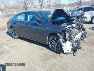 2023 Lexus ES 350 with VIN 58ADZ1B18PU159293, listed as a IAAI auction lot 41704522 with 18,657 mi miles and . Bid and sale history available at DreamBid. Image 1.