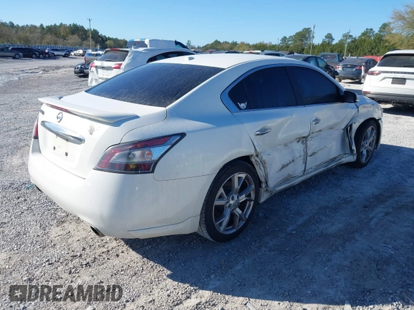 2012 Nissan Maxima S с VIN 1N4AA5AP4CC835781, выставлен на аукционе IAAI как лот 41832483 с пробегом 218 815 миль миль и . История ставок и продаж доступна на DreamBid. Изображение 4.