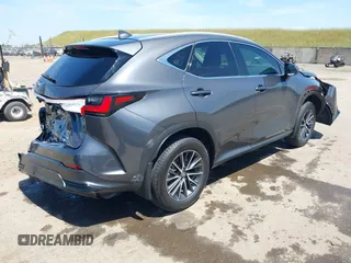 2024 Lexus NX 350 Premium with VIN 2T2GGCEZ4RC053138, listed as a IAAI auction lot 42086893 with 8,335 mi miles and . Bid and sale history available at DreamBid. Image 4.