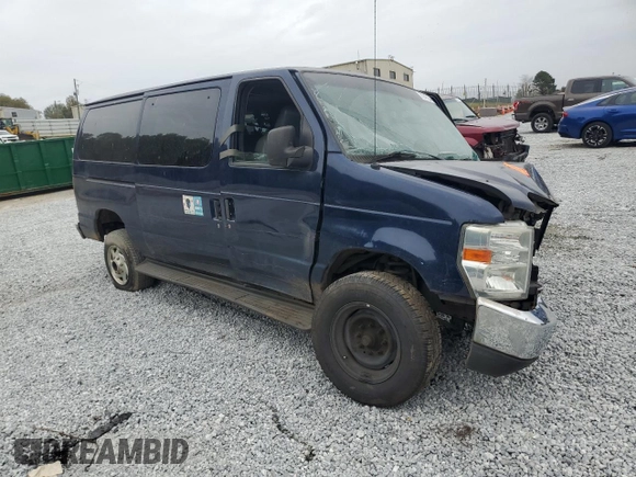 2012 Ford Econoline Passenger XL with VIN 1FBNE3BL1CDA07699, listed as a Copart auction lot 78942924 with Not provided miles and Salvage title. Bid and sale history available at DreamBid. Image 4.