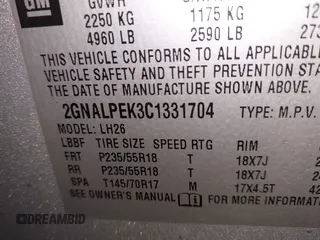 2012 Chevrolet Equinox 2LT z VIN 2GNALPEK3C1331704, wystawiony jako IAAI lot #41920094 z przebiegiem 187 192 mil mil oraz . Historia ofert i sprzedaży dostępna na DreamBid. Obrazek 9.