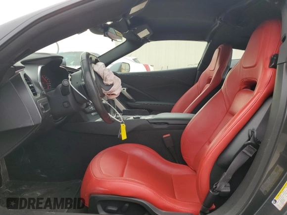 2017 Chevrolet Corvette 1LT with VIN 1G1YB2D75H5113479, listed as a Copart auction lot 47667185 with 31,151 mi miles and Salvage Title. Bid and sale history available at carsss.com. Image 7.