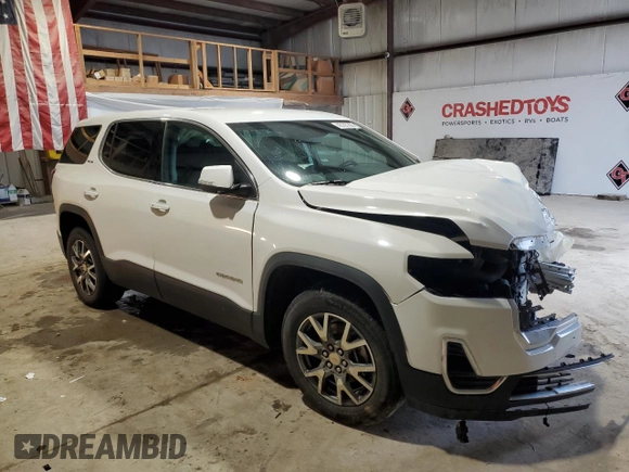 2020 GMC Acadia SLE z VIN 1GKKNKLAXLZ163690, wystawiony jako Copart lot #45797365 z przebiegiem 86 868 mil mil oraz Szkoda całkowita • Salvage title. Historia ofert i sprzedaży dostępna na DreamBid. Obrazek 4.