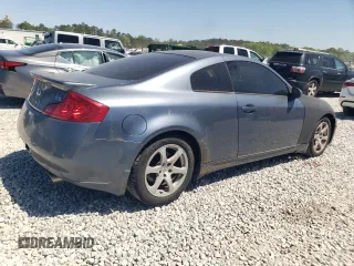 2007 Infiniti G35 Coupe with VIN JNKCV54E87M902432, listed as a Copart auction lot 53484485 with 155,030 mi miles and Salvage Title. Bid and sale history available at carsss.com. Image 3.