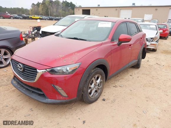 2016 Mazda CX-3 Touring with VIN JM1DKBC78G0122132, listed as a IAAI auction lot 41898747 with 141,029 mi miles. Bid and sale history available at carsss.com. Image 17.
