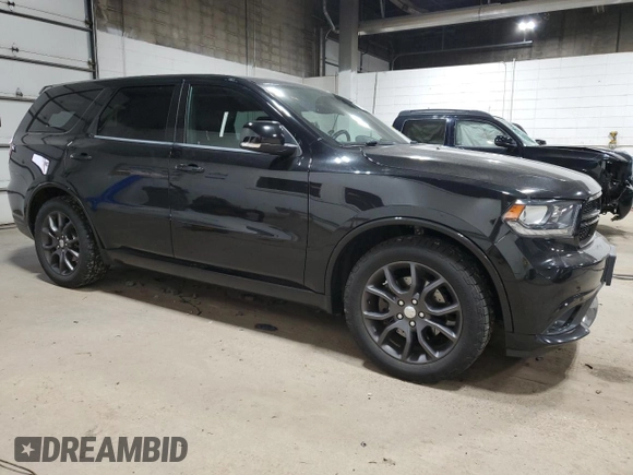 2017 Dodge Durango R/T with VIN 1C4SDJCT6HC830209, listed as a Copart auction lot 71104064 with 89,761 mi miles and Salvage title. Bid and sale history available at DreamBid. Image 4.