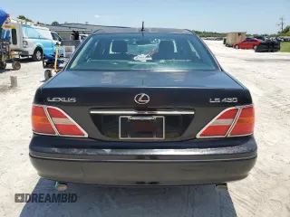 2001 Lexus LS 430 z VIN JTHBN30FX10008011, wystawiony jako Copart lot #57585145 z przebiegiem 218 263 mil mil oraz Czysty tytuł • Clean title. Historia ofert i sprzedaży dostępna na DreamBid. Obrazek 6.