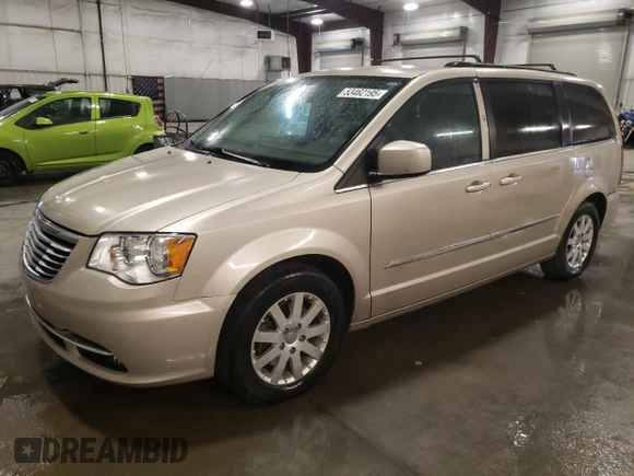 2015 Chrysler Town & Country Touring with VIN 2C4RC1BGXFR644974, listed as a Copart auction lot 53462195 with 179,218 mi miles and Salvage Title. Bid and sale history available at carsss.com. Image 1.