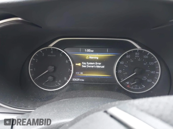 2018 Nissan Maxima SV with VIN 1N4AA6AP5JC387845, listed as a IAAI auction lot 41574505 with 50,629 mi miles and . Bid and sale history available at DreamBid. Image 7.