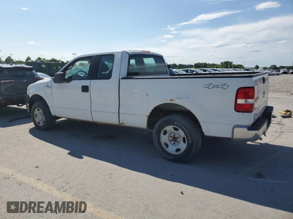 2006 Ford F-150 STX with VIN 1FTRX14W46KD99130, listed as a Copart auction lot 58384495 with 2,871,285 mi miles and Clean title. Bid and sale history available at DreamBid. Image 2.