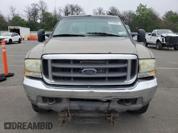 2004 Ford F-250 XL with VIN 1FTNX21L34EA81171, listed as a Copart auction lot 61242825 with 308,532 mi miles and Clean title. Bid and sale history available at DreamBid. Image 5.