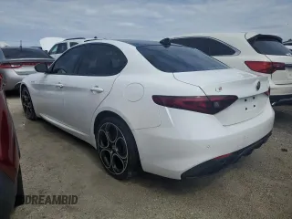 2022 Alfa Romeo Giulia Ti with VIN ZARFAMBN7N7666283, listed as a Copart auction lot 62803554 with 16,347 mi miles and Salvage Title. Bid and sale history available at carsss.com. Image 2.
