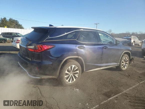 2022 Lexus RX 350L with VIN JTJHZKFA1N2042206, listed as a Copart auction lot 85911304 with 8,617 mi miles and Salvage title. Bid and sale history available at DreamBid. Image 3.