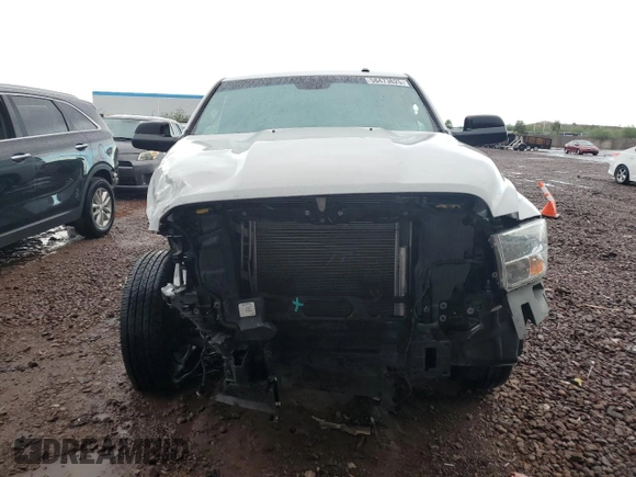 2021 Ram 1500 Tradesman with VIN 3C6JR6DG0MG535990, listed as a Copart auction lot 58473625 with 39,260 mi miles and Salvage title. Bid and sale history available at DreamBid. Image 5.