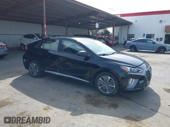 2021 Hyundai Ioniq SE with VIN KMHC65LD3MU249765, listed as a IAAI auction lot 41986977 with 63,363 mi miles and . Bid and sale history available at DreamBid. Image 1.