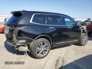 2021 Cadillac XT6 Premium Luxury with VIN 1GYKPDRS4MZ175962, listed as a Copart auction lot 59993565 with 97,157 mi miles and Salvage title. Bid and sale history available at DreamBid. Image 3.