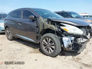 2016 Nissan Murano Platinum z VIN 5N1AZ2MG9GN143924, wystawiony jako IAAI lot #42247855 z przebiegiem 180 433 mil mil oraz . Historia ofert i sprzedaży dostępna na DreamBid. Obrazek 1.