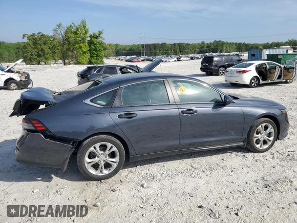 2023 Honda Accord LX with VIN 1HGCY1F21PA010031, listed as a Copart auction lot 53123635 with 40,653 mi miles and Salvage Title. Bid and sale history available at DreamBid. Image 3.