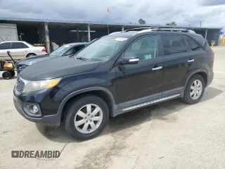2012 Kia Sorento LX with VIN 5XYKT4A64CG211596, listed as a Copart auction lot 51522015 with 190,813 mi miles and Clean Title. Bid and sale history available at carsss.com. Image 1.