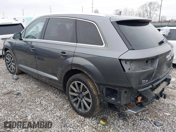 2019 Audi Q7 Premium Plus with VIN WA1LAAF71KD029212, listed as a IAAI auction lot 41489329 with 80,246 mi miles and . Bid and sale history available at DreamBid. Image 3.