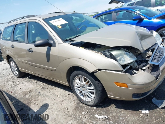 2007 Ford Focus SE with VIN 1FAFP36N77W130848, listed as a IAAI auction lot 41986099 with 65,649 mi miles and . Bid and sale history available at DreamBid. Image 1.
