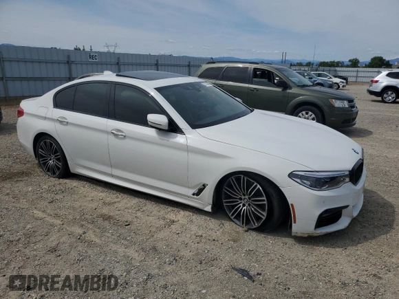 2017 BMW 5 Series 540i с VIN WBAJE5C35HG478004, выставлен на аукционе Copart как лот 57184545 с пробегом Не указан миль и Списание • Salvage title. История ставок и продаж доступна на DreamBid. Изображение 4.