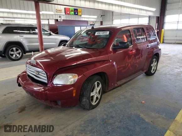 2007 Chevrolet HHR LS with VIN 3GNDA13D97S629995, listed as a Copart auction lot 49610855 with 172,861 mi miles and Clean Title. Bid and sale history available at DreamBid. Image 1.