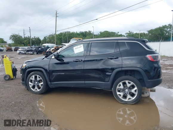 2021 Jeep Compass Limited with VIN 3C4NJDCB6MT584016, listed as a IAAI auction lot 42661401 with 68,455 mi miles and . Bid and sale history available at DreamBid. Image 15.
