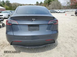 2023 Tesla Model Y Long Range with VIN 7SAYGDEE7PA031199, listed as a Copart auction lot 53876105 with 10,835 mi miles and Salvage Title. Bid and sale history available at DreamBid. Image 6.